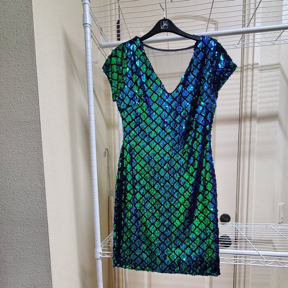Sequin Mini Dress